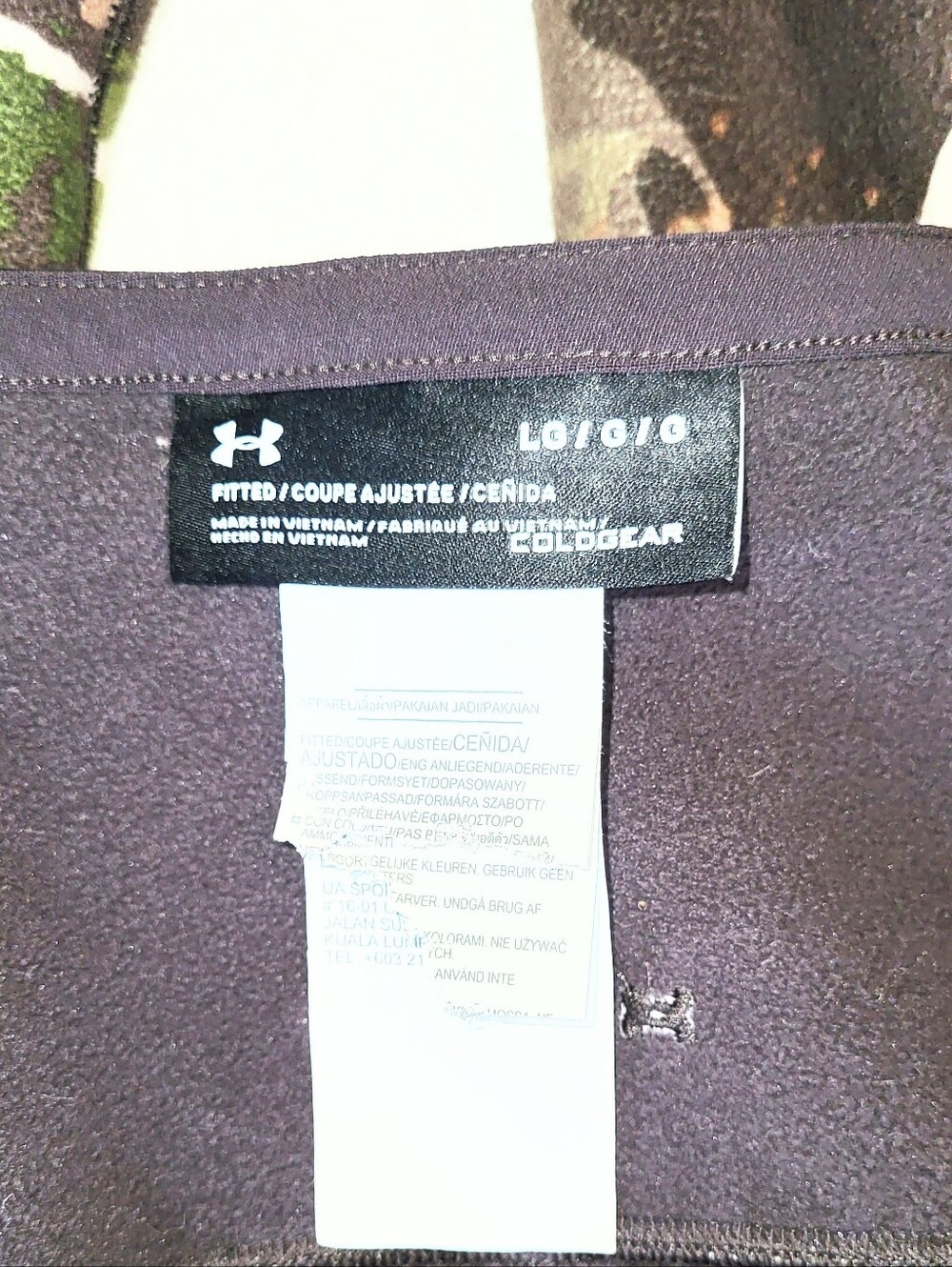 NWOT Women's Under Armour Realtree Camo Insulated Fleece Hunting Bibs Large - Picture 5 of 15